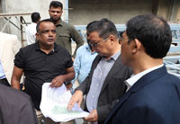 thomas a sangma inspects under-construction assembly building